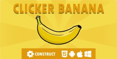 Clicker Banana - HTML 5 Mobile Game