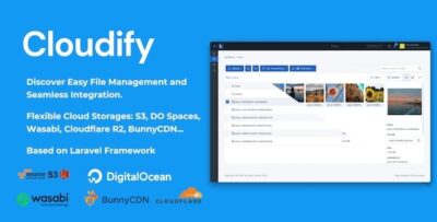 Cloudify - Self-Hosted File Manager and Cloud Storage - NULLED v1.0.8