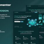 Cloudsion - Cloud Solution & SaaS Company Elementor Template Kit