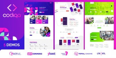 Codiqa - Software Digital WordPress Theme v1.2.2