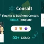 Consalt – Business Corporate & Finance Consulting HTML5 Template