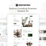 Consultry - Business Consulting Elementor Template Kit