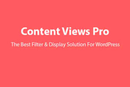 Content Views Pro - #1 Best Filter & Grid Plugin V7.0