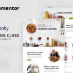 Cooky - Cooking Class Elementor Template Kit