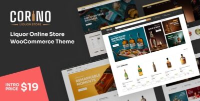 Corino - Liquor Online Store WooCommerce Theme