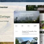 Cottega - Modern Nature Cottage Elementor Template Kit