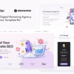 Crawler - SEO & Digital Marketing Agency Elementor Template Kit