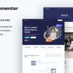 Creativepro - Creative Agency Studio Elementor Template Kit