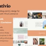 Creativio - Blogger & Entrepreneurs Elementor Template Kit