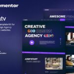 Creatv - Creative Design Agency Elementor Template Kit
