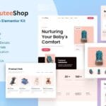 CuteeShop - Kids & Baby Ecommerce Elementor Kit