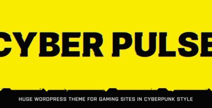 CyberPulse - Gaming & eSports Theme for WordPress v1.3.6