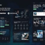 Cybro - Cyber Security Services Elementor Template Kit