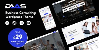 DaaS - Business Agency WordPress Theme