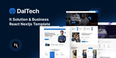 Daltech - IT Solution and Technology React Nextjs Template