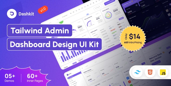 Dashkit - Tailwind CSS Multi Admin Dashboard HTML Template Dashkit - Tailwind CSS Multi Admin Dashboard HTML Template