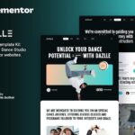 Dazlle - Dance Studio & Instructor Elementor Template Kit