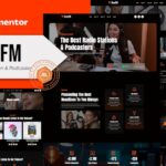 DeeFM - Radio Station & Podcaster Elementor Pro Template Kit