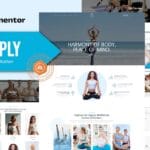 Deeply - Yoga & Meditation Elementor Template Kit