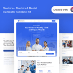 Dentisha - Dentists & Dental Elementor Template Kit