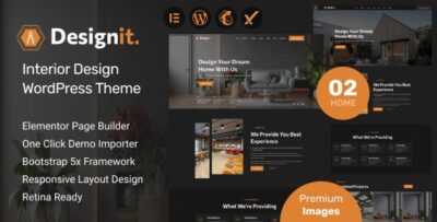 Designit - Interior Design WordPress Theme