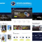 Devata - Baseball Team & Sports Club Elementor Template Kit