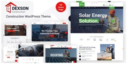 Dexson - Construction WordPress Theme