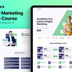 Digicours - Digital Marketing Online Course Elementor Template Kit
