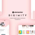 Digimity - Creative Digital Agancy Elementor Template Kit