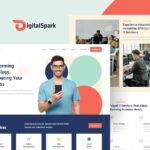 DigitalSpark - IT Services Elementor Template Kit
