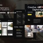 Digitalize - Creative Digital Agency & Portfolios Elementor Template Kit