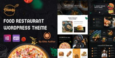 Dishify - Restaurant WordPress Theme