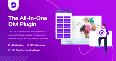 Divi Supreme - Custom And Creative Divi Modules V4.9.97.17