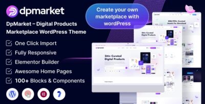 DpMarket - Digital Marketplace Multi-Vendor WordPress Theme