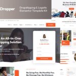 Dropper - Dropshipping & Logistic Elementor Template Kit