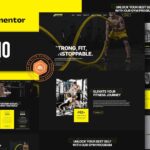 Dyno - Fitness Gym Elementor Pro Template Kit