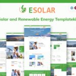 ESolar - Wind & Solar Power Services Elementor Template Kit