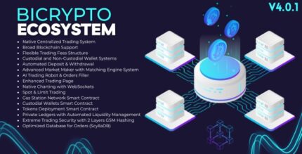 EcoSystem & Native Trading Addon for Bicrypto