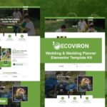 Ecoviron - Ecology & Enviroment Charity Elementor Pro Template Kit
