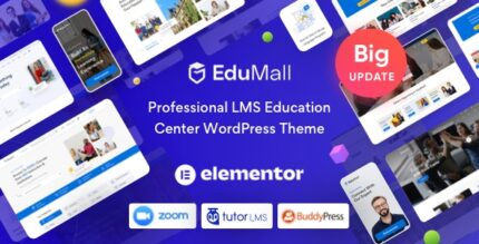 EduMall - Professional LMS Education Center WordPress Theme v4.0