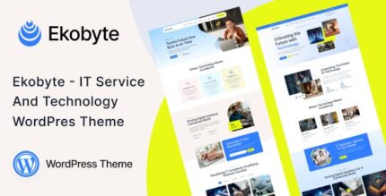 Ekobyte - IT Service & Technology WordPress Theme