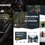 Elgone - Cycling & Mountain Bike Club Elementor Template Kit