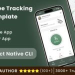 Employee Tracking App Employee Management app Staff Tracking App React Native CLI TrackerJet