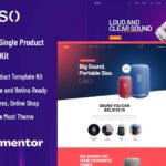 Emso - A Single Product Elementor Template Kit