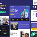 Entrust Advice - Business & Finance Consulting Elementor Template Kit