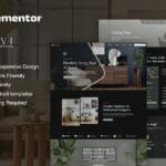 Envi - Interior Design & Architecture Elementor Template Kit