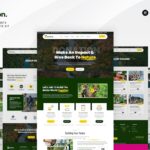 Environ - Environment Charity Elementor Template Kit