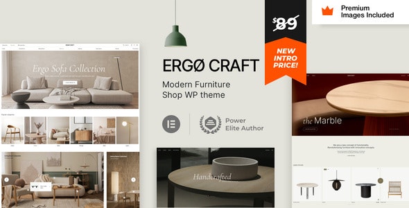ErgoCraft - Furniture Shop WordPress Theme ErgoCraft - Furniture Shop WordPress Theme