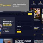 EstateRoof - Roofing Services Elementor Template Kit