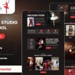 Estella - Dance School & Studio Elementor Template Kit